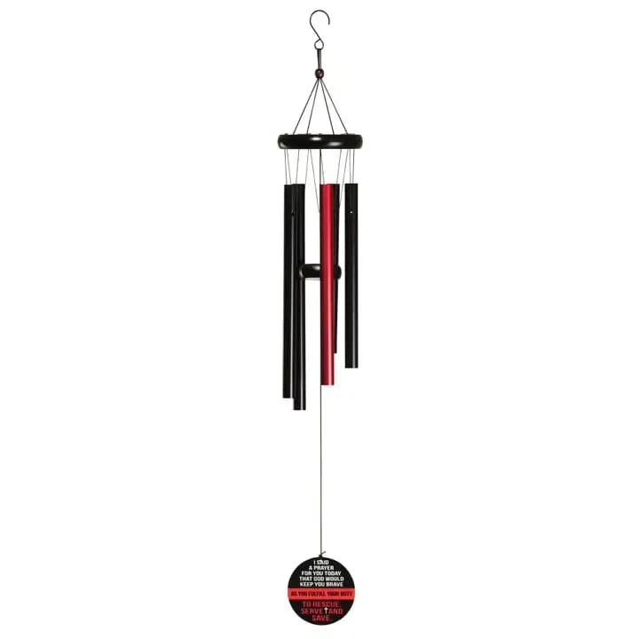Windchime I Said A Prayer Red 35in