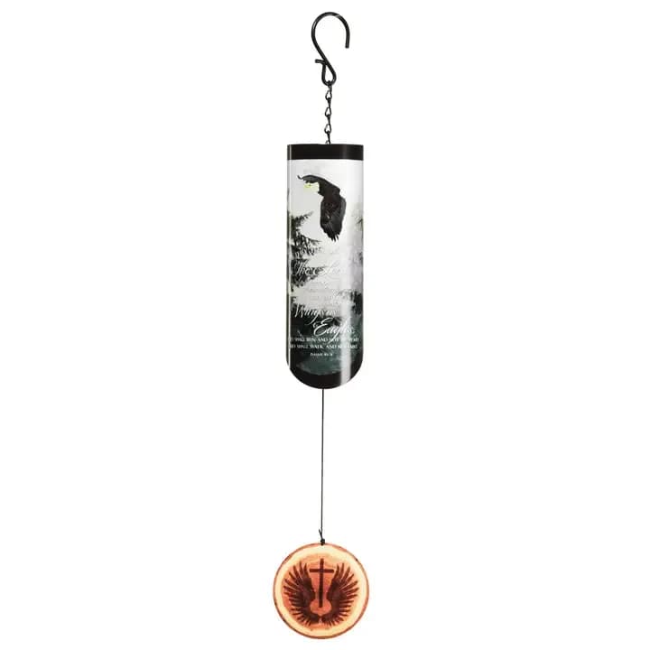 Windchime Eagle Isaiah 40:31 23in